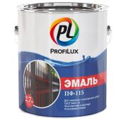 Эмаль ПФ-115 коричневая глянец (0,9 кг) Профилюкс *