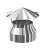 Зонт-заглушка (оголовок) дымохода "сэндвич" нерж. мат 0,5 мм Д 200/280 *