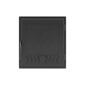 Дверка печная  стальная  АСТОН (Антрацит) Везувий фас.285*315мм посад.250х280мм (4,5кг) 