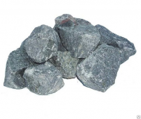 Камни для бани и сауны - Базальт колотый (1упак =20 кг)