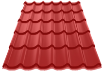 Металлочерепица RAL 3005 вишня 0,4*3300*1180 (1л=16кг)