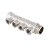 Коллектор VALTEC  3/4*4 выхода 1/2 вн. * VTc.550.N.0504