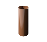 Труба водосточная коричневая,3м Д82 мм (пластик) ПВХ (Технониколь)