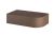 Кирпич LODE мрз50 Лоде коричневый Brunis F15 печной керамический полнотелый фигурный R-60 (360шт) Латвия ГОСТ530-2012