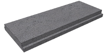 Плита Т-образная  Пт-77 770*320*65мм жаропрочный бетон (37,3кг)