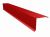 Доска ветровая (планка торцевая) ДВ RAL 3020  0,5*2000*120*95 ярко-красный *
