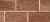 Плитка "Терракот" прямая Майами Макси классик бордо-бурый 123*263 (0,8м2/1кор.)